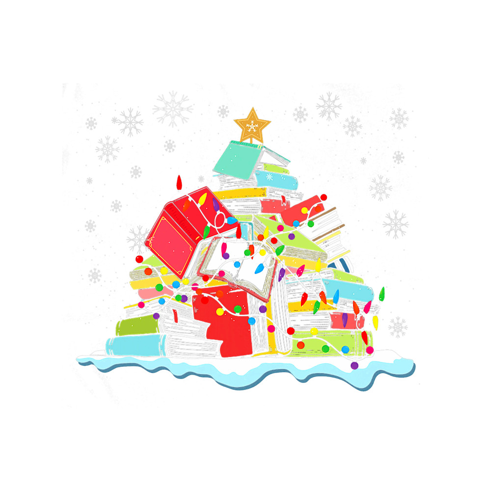 Merry Christmas School Literature Teacher Merry Bookmas.png