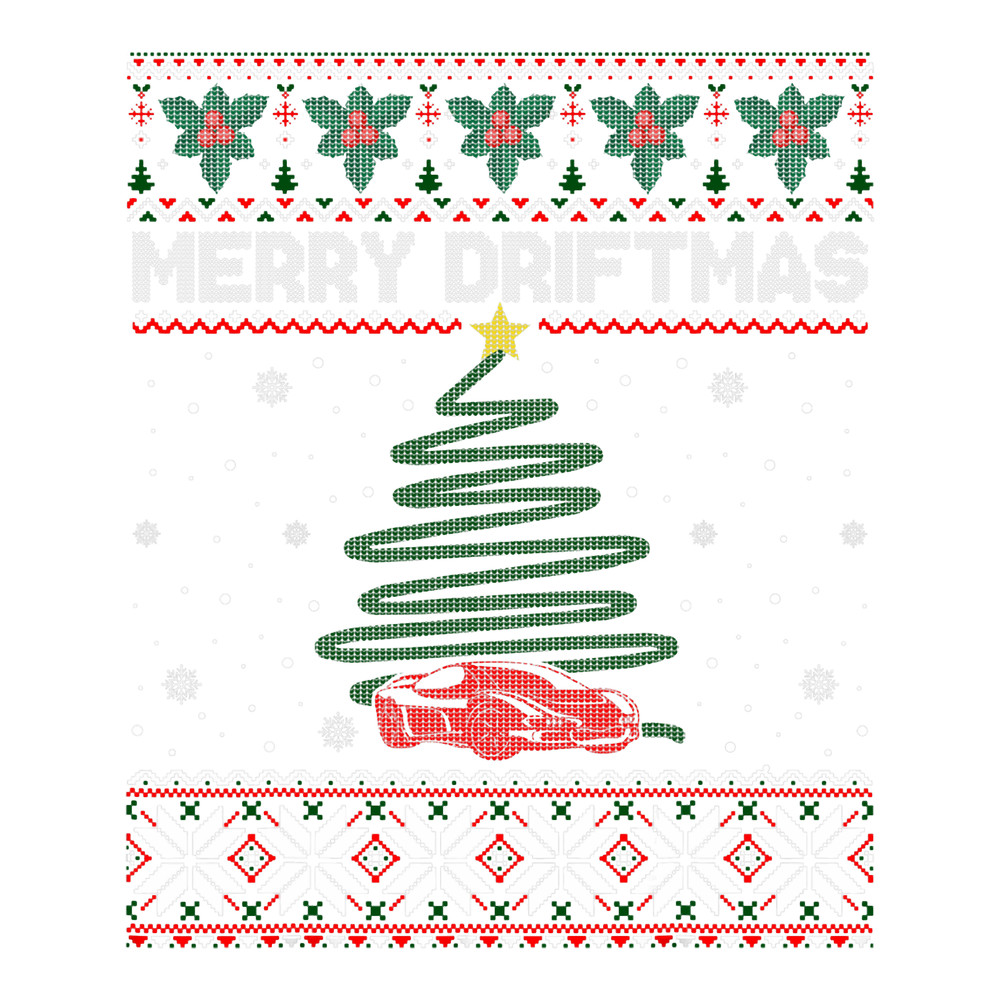 Merry Driftmas Street Racing Christmas Drifting Car Tree.png