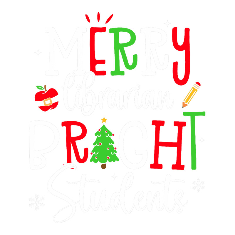 Merry Librarian Bright Students Christmas Librarian.png