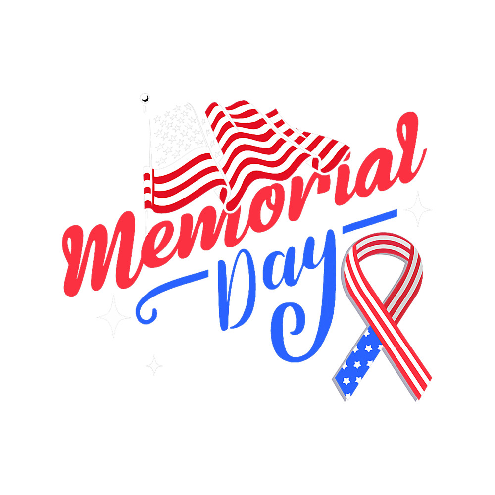Military American Flag Soldier Memorial Day Ribbon Veteran.png