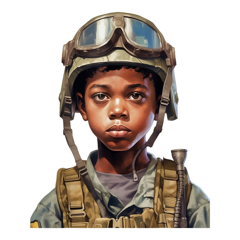 Military Minded Street Soldier Urban Warrior Black Boy 26.png