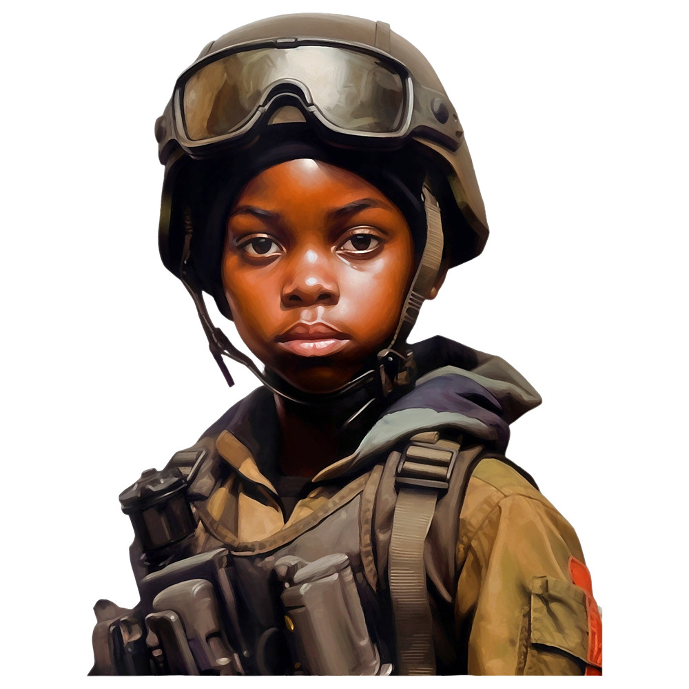 Military Minded Street Soldier Urban Warrior Black Boy 27.png