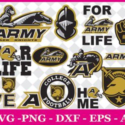 army black knights bundle svg, army black knights svg, ncaa svg png dxf eps digital file
