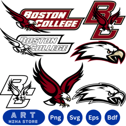 boston college eagles svg bundle , ncaa svg, ncaa bundle svg eps dxf png,digital download ,instant download
