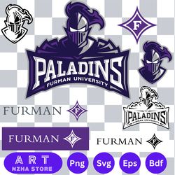 furman paladins svg bundle , ncaa svg, logo ncaa bundle svg eps dxf png , digital download , instant download