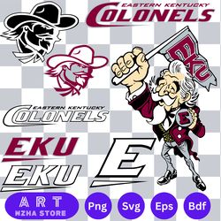 logo eastern kentucky colonels bundle ncaa svg, ncaa svg ,instant downdload
