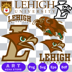 bundle lehigh mountain hawks svg, logo ncaa sport svg, ncaa svg, png, dxf, eps download file, sport svg