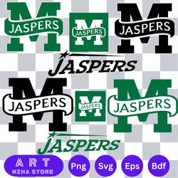 logo manhattan jaspers 2 bundle ncaa svg, ncaa svg ,instant downdload