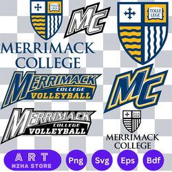 bundle merrimack warriors svg eps dxf png file