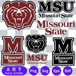 missouri state bears svg bundle , ncaa svg, ncaa bundle svg eps dxf png,digital download