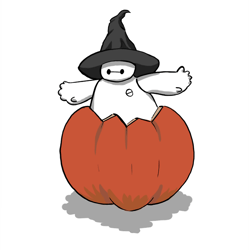 halloween baymax long
