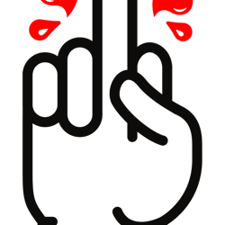 funny rude bumper sblood middle finger