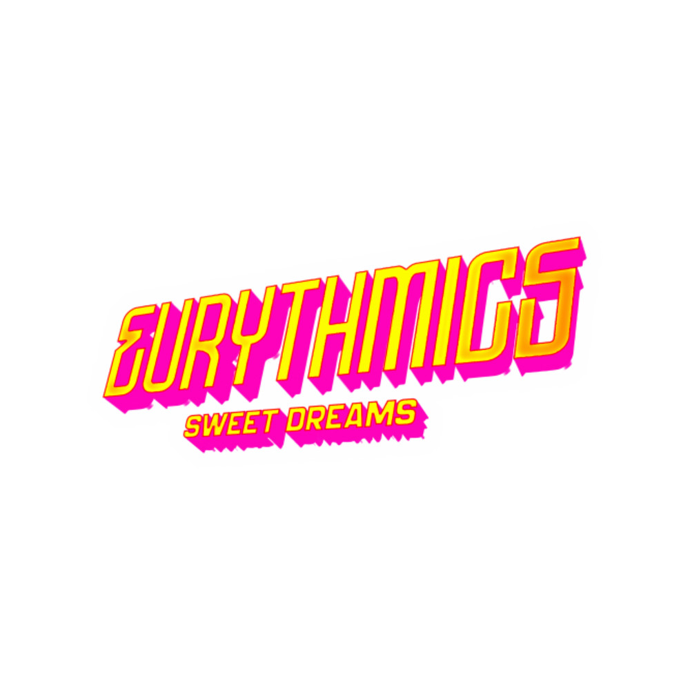 Eurythmics Sweet Dreams - 0s retro text.png