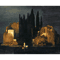 Arnold Bocklin. The island of the dead. Version I.png