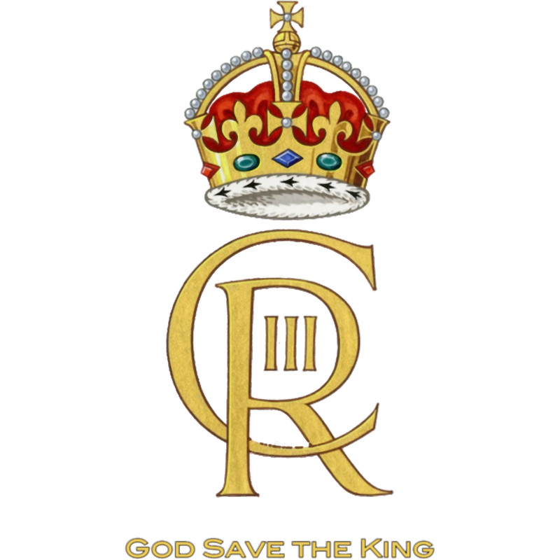 Charles III Royal Cypher, King Charles III, Charles Rex .png