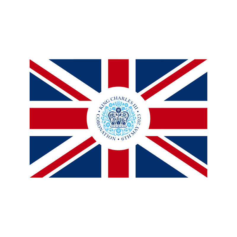 Coronation emblem on United Kingdom flag.png