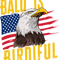 Bald Is Beautiful 4th of July Funny Bald Eagle American Flag.png