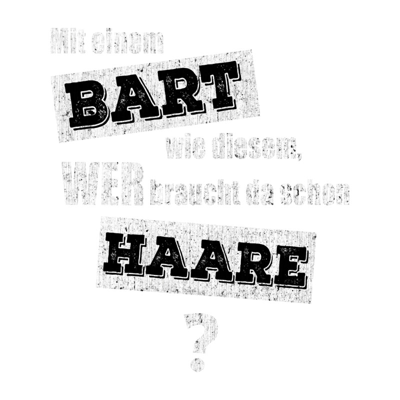 Funny bald bearer saying with beard and bald head.png