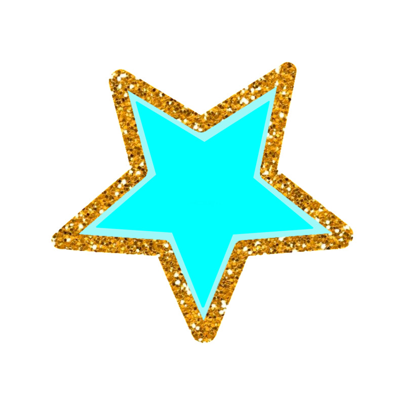 blue glittery star.png