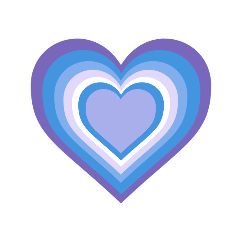 blue layered heart .png