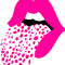 pink cow print tongue.png