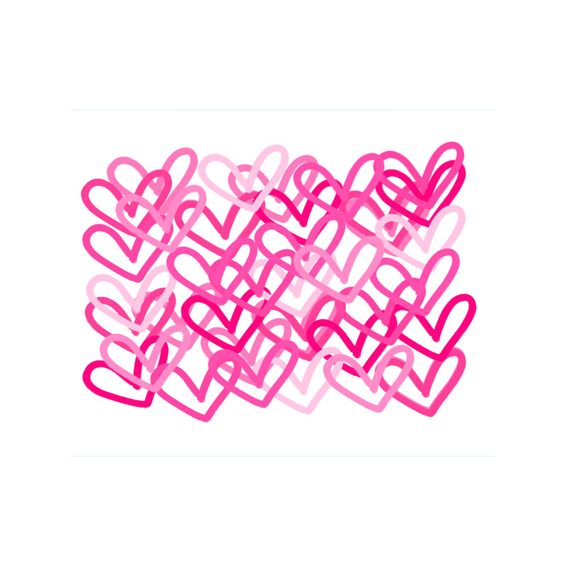 Pink Preppy heart abstract Active .png