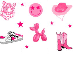 pink ultra preppy set