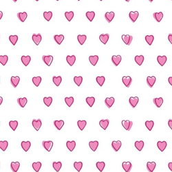 preppy pink hearts