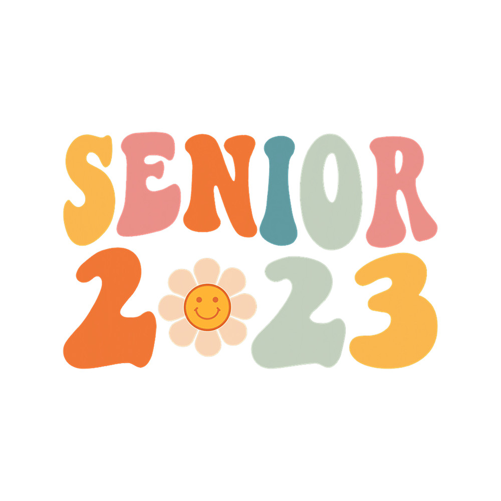 Retro Senior 2023 Back to School Class Of 2023 Graduation .png