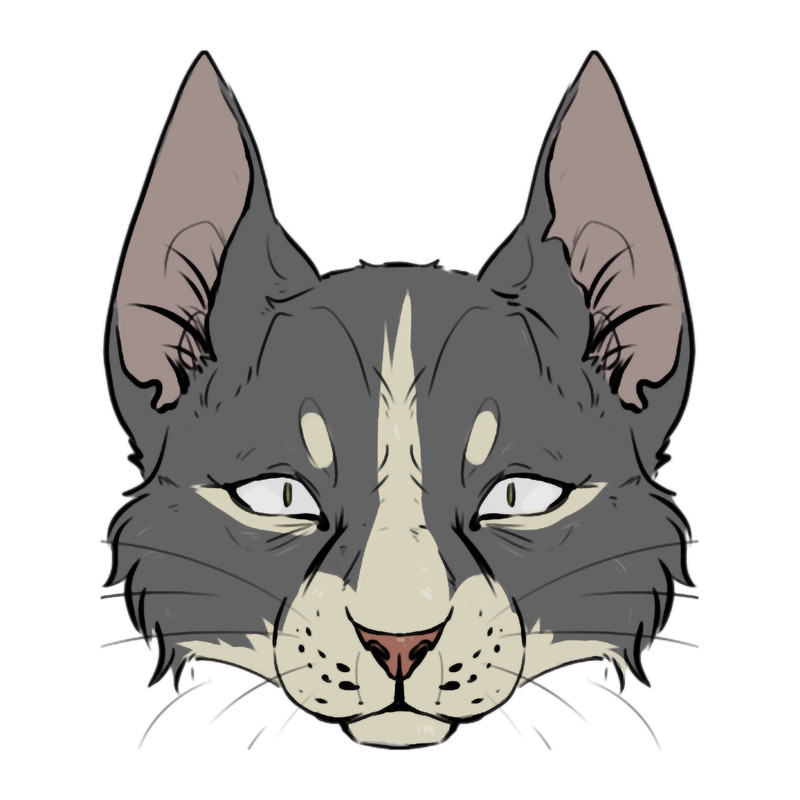 gray cat...purr purr purr... .png