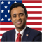Vivek Ramaswamy For President 2024 American Flag.png