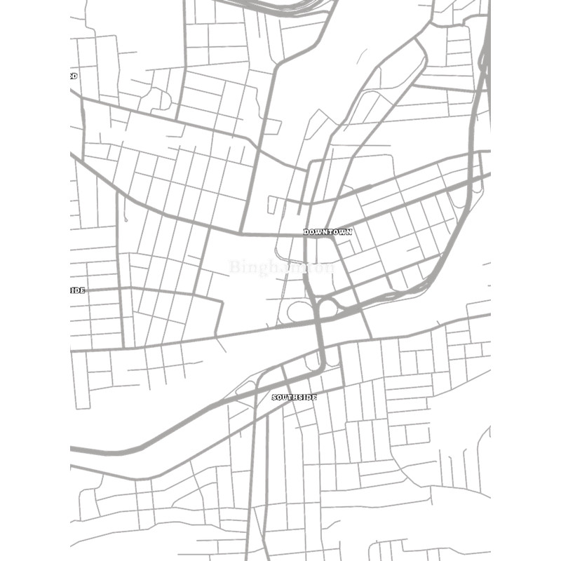 Binghamton New York MapMap Of Binghamton New York StateBlack And White Map Of Binghamton New Y.png
