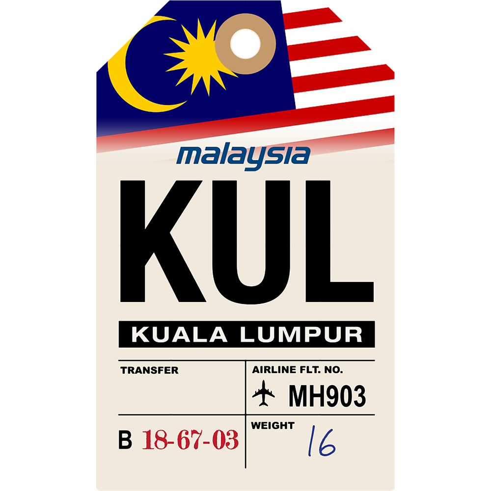 Kuala Lumpur (KUL) Airline Luggage Tag.png