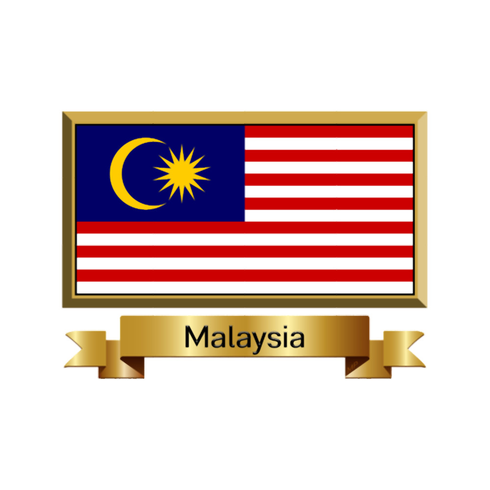 Malaysia Flag s, Gifts and Products - Named.png