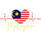 Malaysia heartbeat Flag , Malaysia heartbeat , Malaysia gift , Malaysia womens , Malaysia mens , fun.png