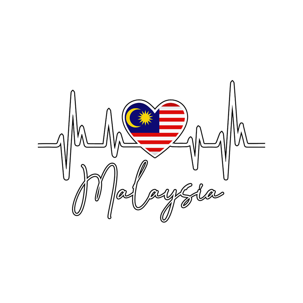 Malaysian Heartbeat I Love Malaysia Country Flag Heart Family.png