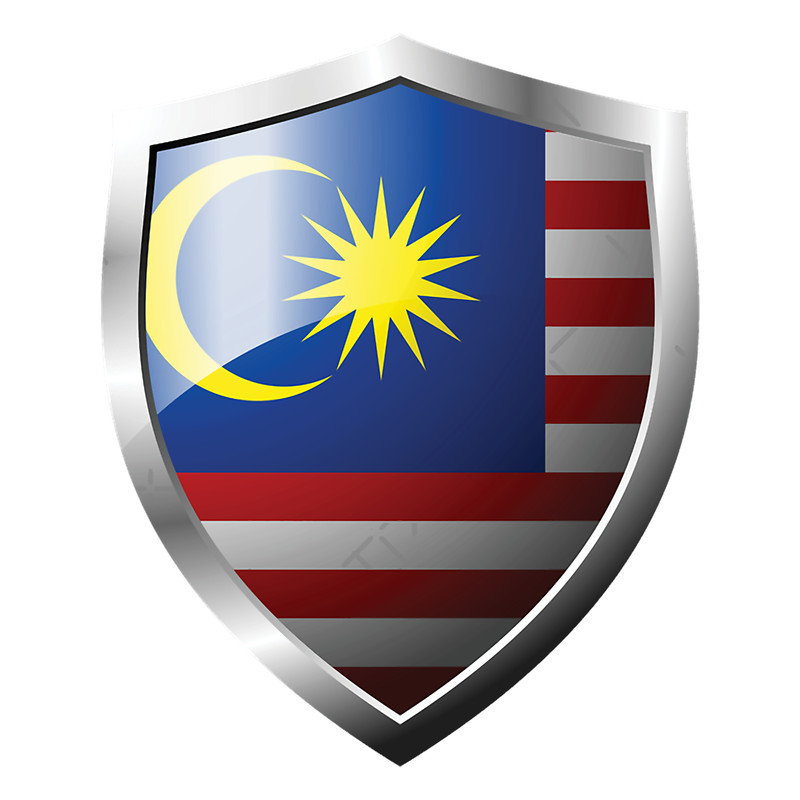 Strong Malaysia Flag Shield Country.png
