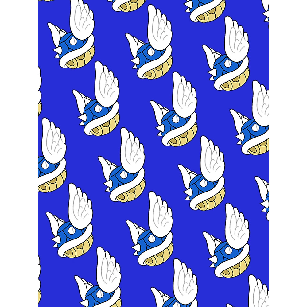 Blue Shell Dark Blue Pattern Graphic .png