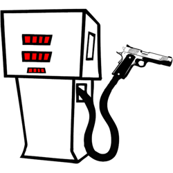 petrol bowser stickup