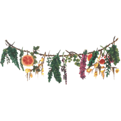 cottage flower garland