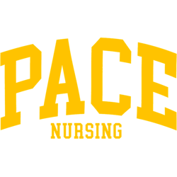 pace nursingcollege font curved