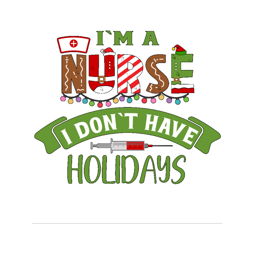 Funny Nurse Life Christmas Pun Quote Hilarious Joke Idea .png