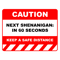Funny Human Caution LabelSign NEXT SHENANIGAN In 60 SECONDS Sayings Sarcasm Humor Quotes Essenti.png