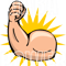 Gaba Power, Muscular Hand.png