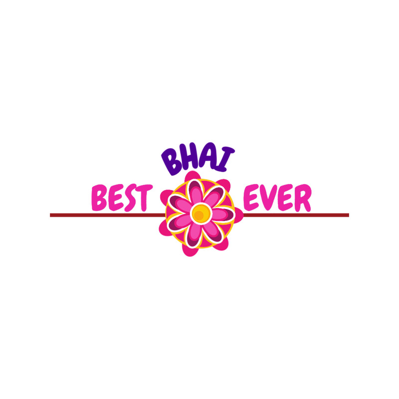 Best Bhai Ever Rakhi, Happy Raksha Bandhan, festival 2021.png