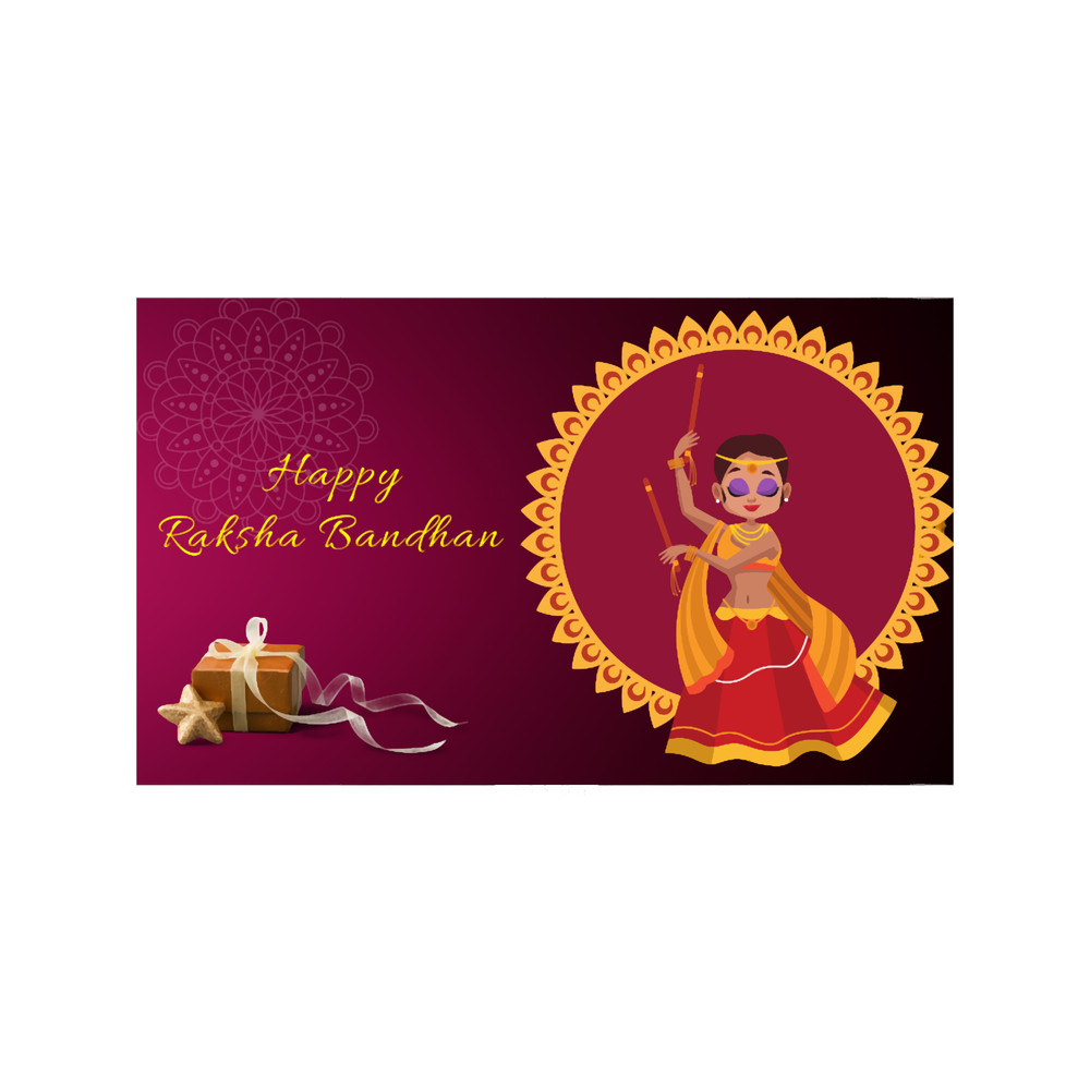 Celebrate Rakhi - Happy Raksha Bandhan Long .png