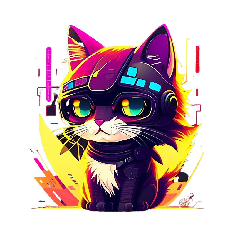 A Cat Cyberpunk - collection II - v13 .png
