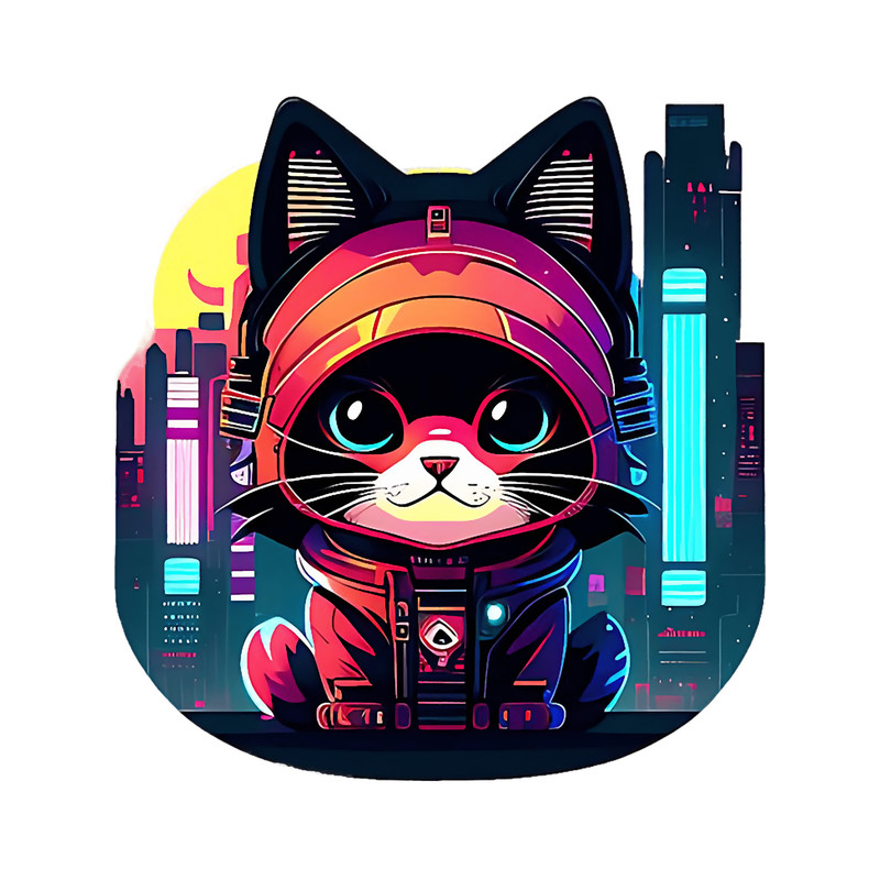 A Cat Cyberpunk - collection II - v14 .png