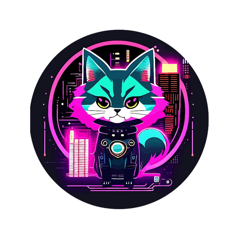 A Cat Cyberpunk - collection II - v15 .png