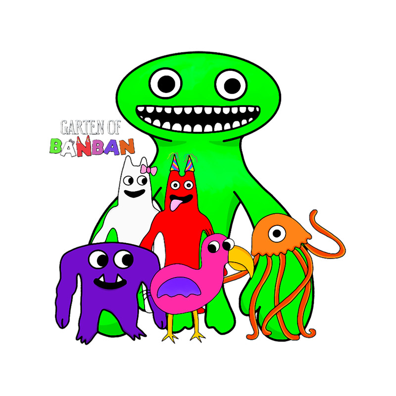 Garten of banban group all characters! .png